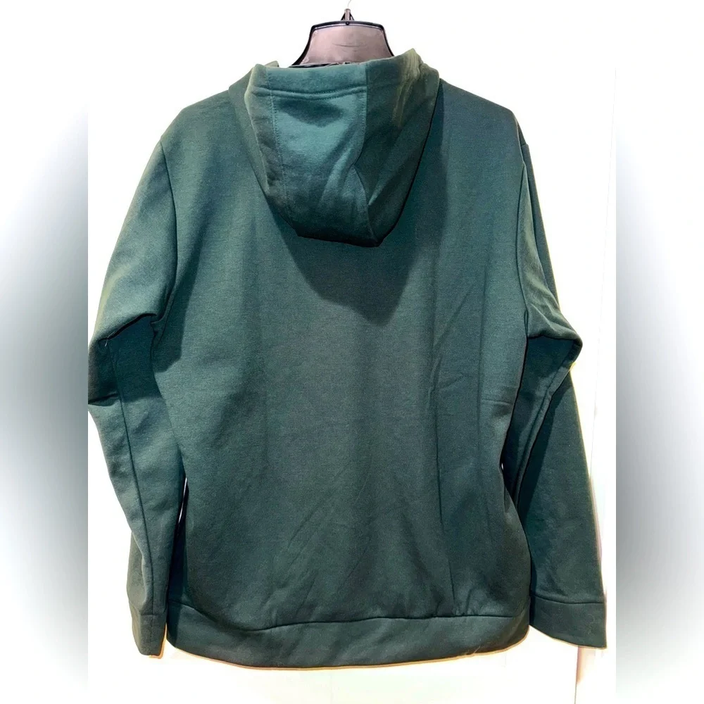 Adidas Green Hoodie with Chest Pocket